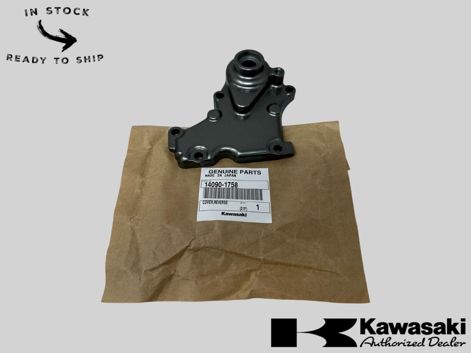 Kawasaki Genuine OEM Reverse Cover 14090-1758