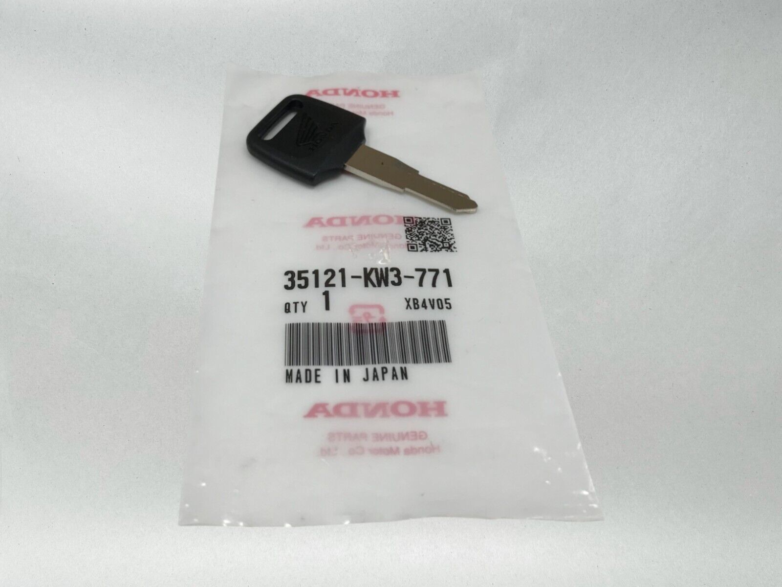 Honda CMX250 XR650L ST1100 CBR600 PC800 GL1500 KEY BLANK (TYPE 1) 35121-KW3-771