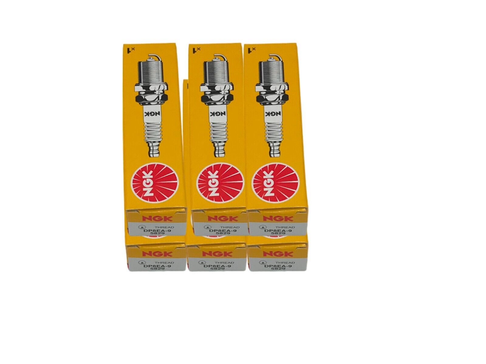 NGK DP8EA-9 Spark Plug - 6 PACK