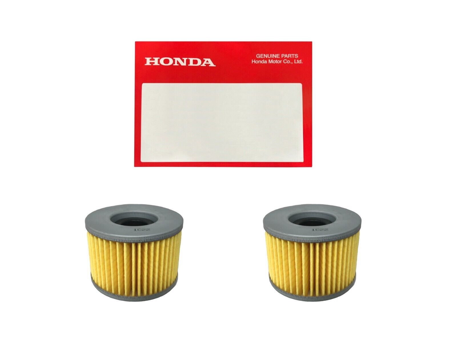  2 Pack OEM Honda Oil Filter 15412-KEA-003 Fits - 2001-2018 TRX, Pioneer SXS