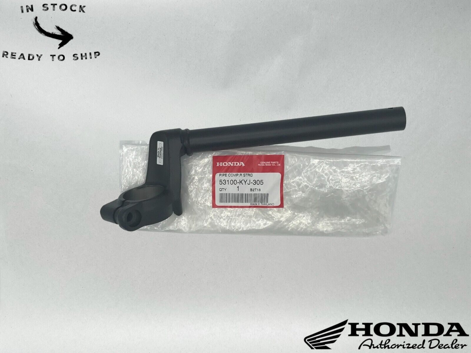 Honda Genuine OEM Handlebar 53100-KYJ-305