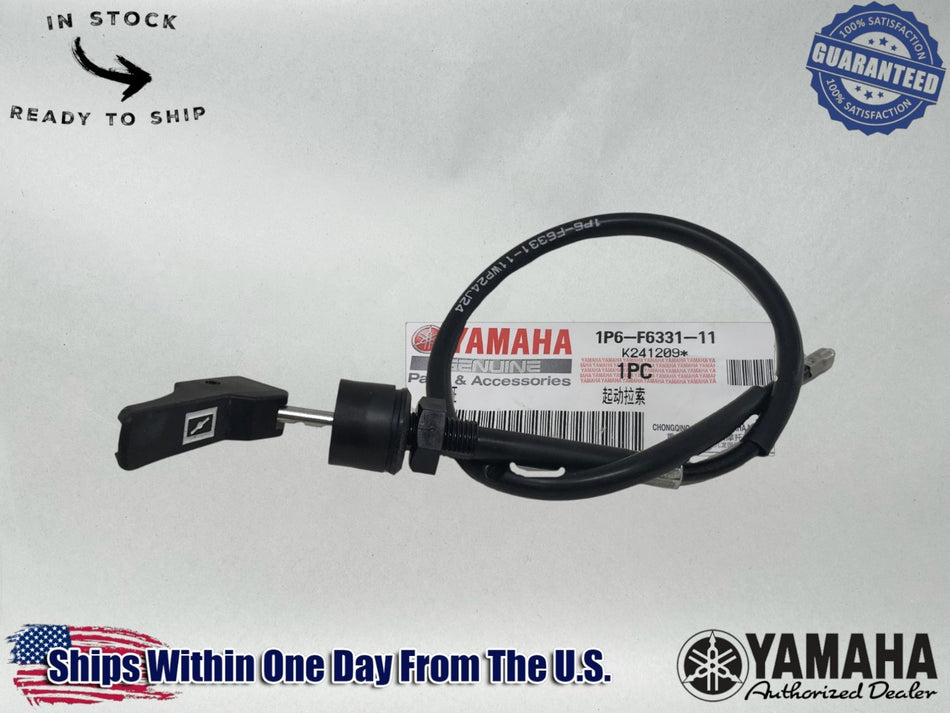 Yamaha OEM 2006-24 TTR50 TT-R50 TTR 50 E STARTER CHOKE CABLE 1P6-F6331-11-00