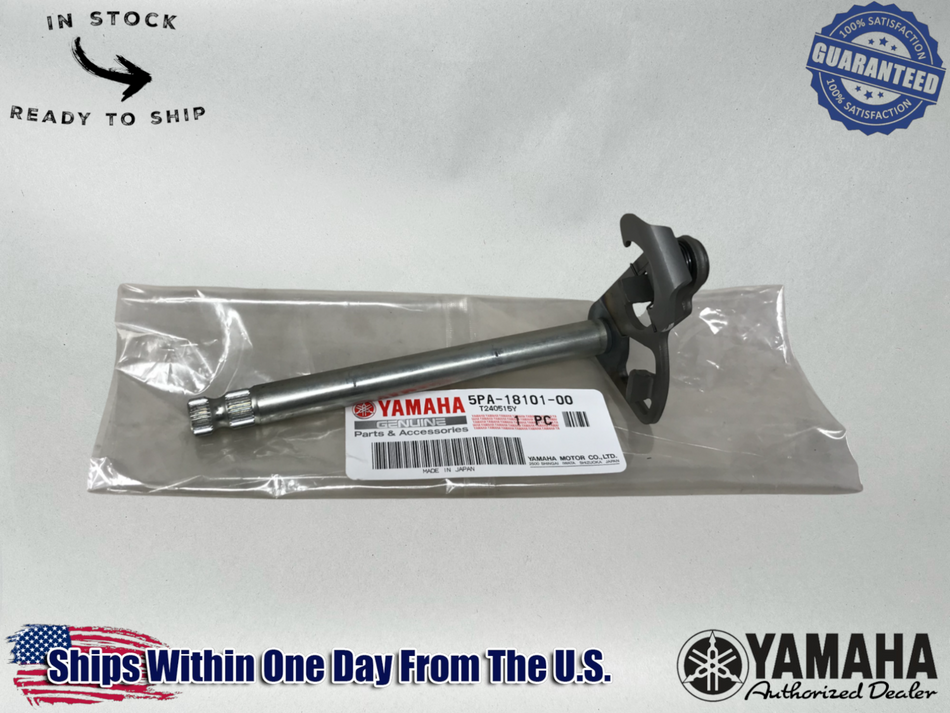 Yamaha OEM (02-26) YZ85 Shift Shaft Assembly 5PA-18101-00-00