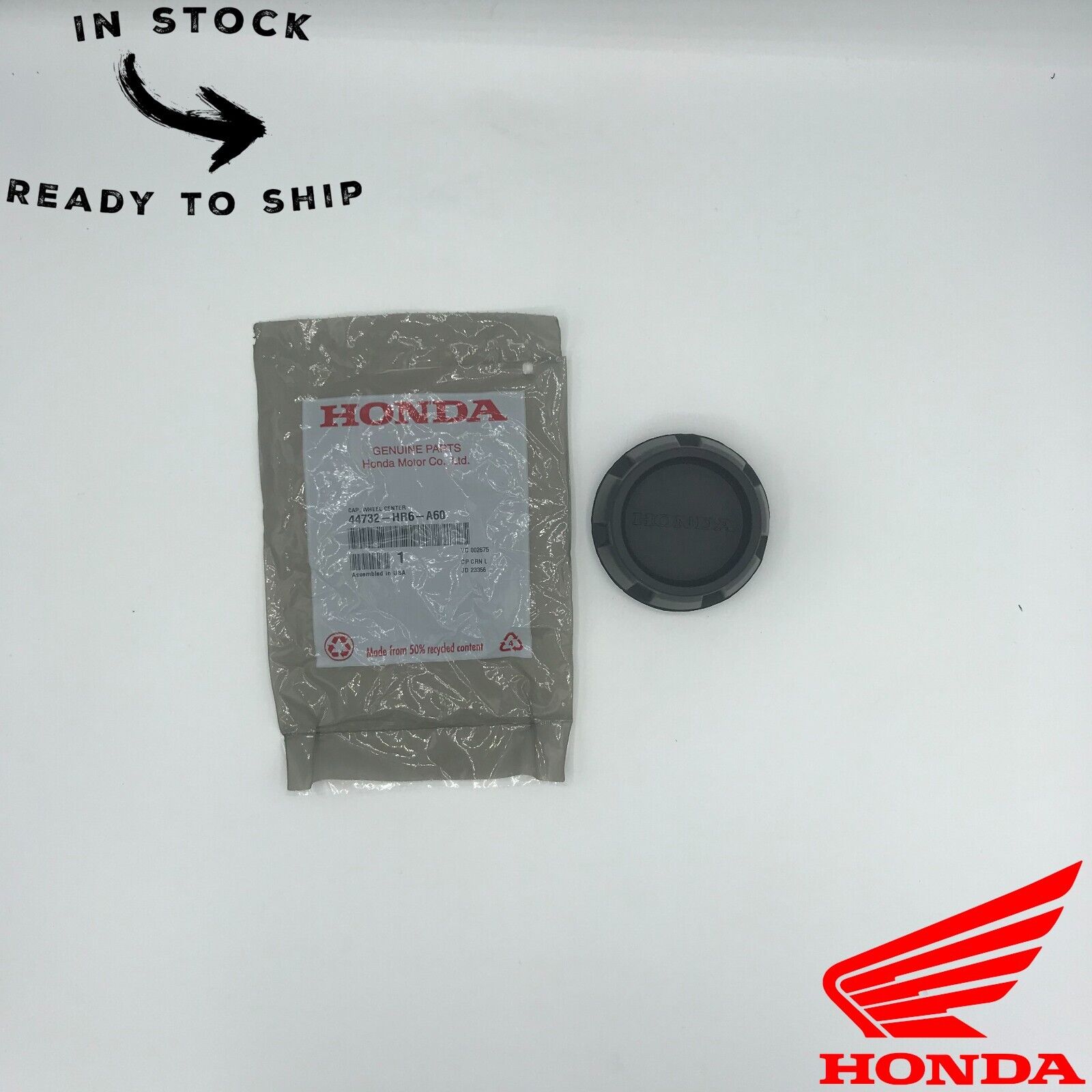 Genuine OEM Honda Cap Wheel Center 44732-HR6-A60