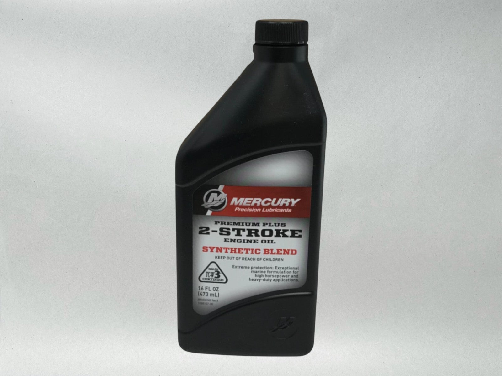 Mercury OEM 2-Stroke Standard Premium Plus Marine Oil Quarts 92-858025K01 2 Pack