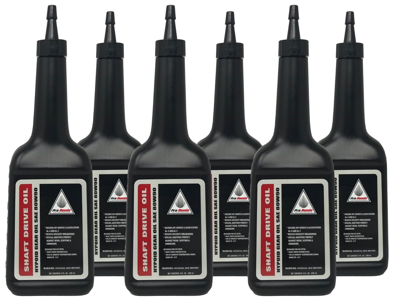 Honda Genuine OEM 8oz Shaft Drive Oil 08208-0080 - 6 Pack