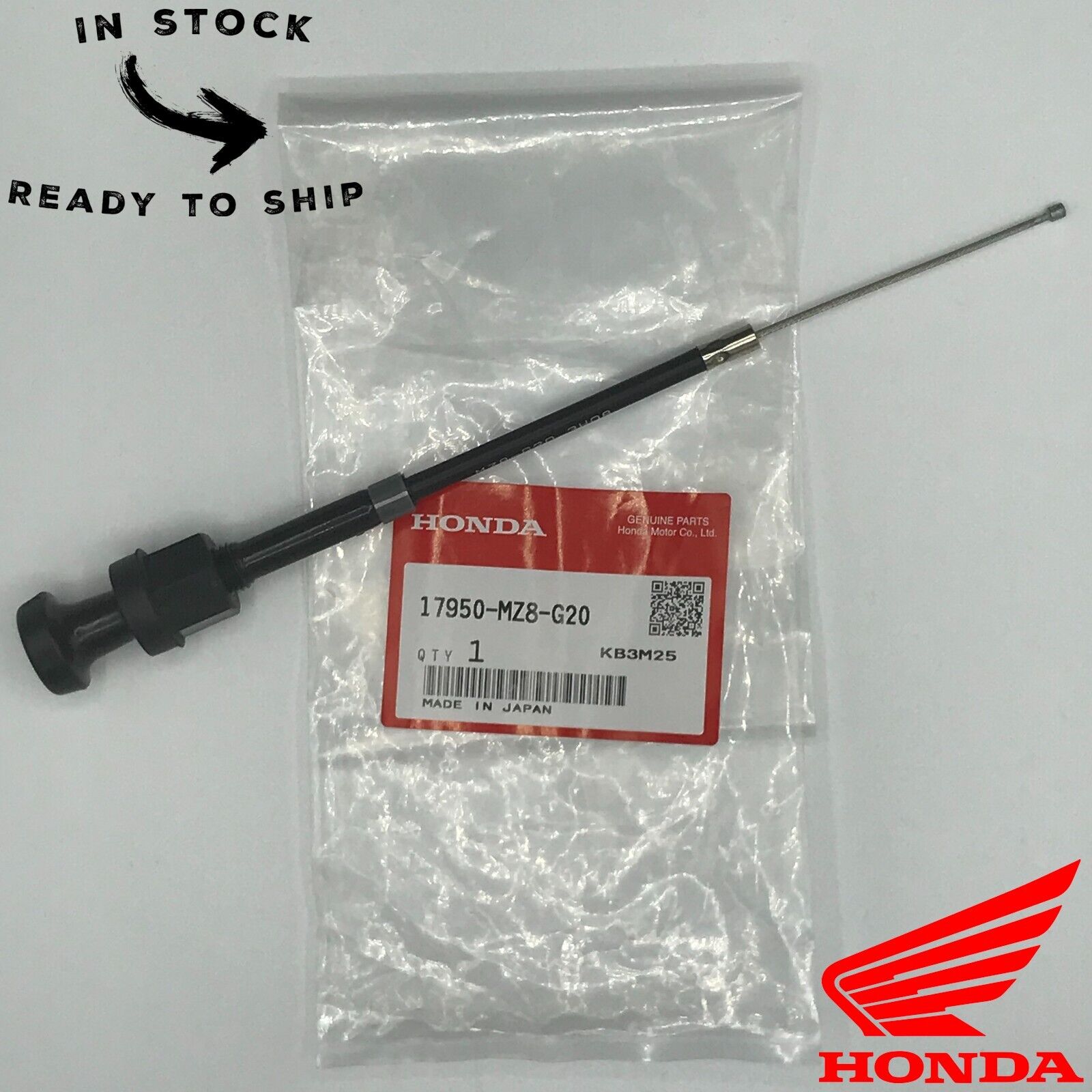 Genuine OEM Honda Choke Cable 17950-MZ8-G20