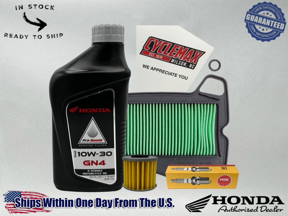 Standard GN4 10W-30 Tune-Up Kit fits 2019-2025 Honda Super Cub C125