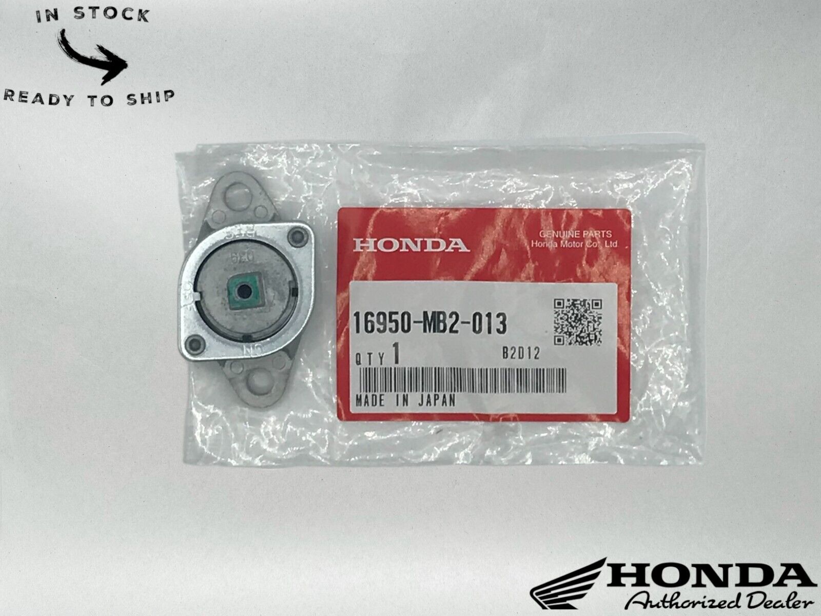 Honda Genuine OEM Fuel Tank Petcock Valve 16950-MB2-013