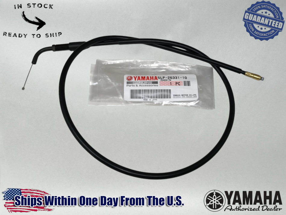 Yamaha OEM Choke Starter Start Cable Raptor YFM660R YFM660 5LP-26331-10-00