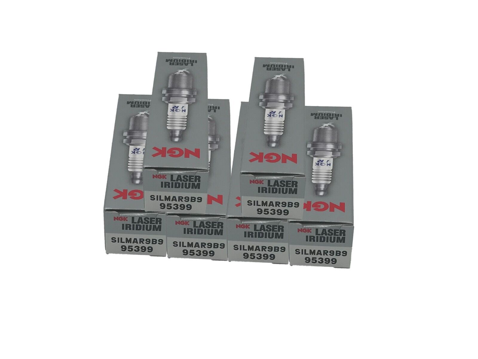 NGK LASER IRIDIUM Spark Plugs SILMAR9B9- 6 PACK