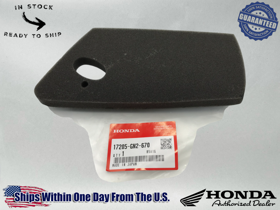 Honda Genuine OEM NB50 NB50M NB 50 1985-87 Aero air filter 17205-GN2-670
