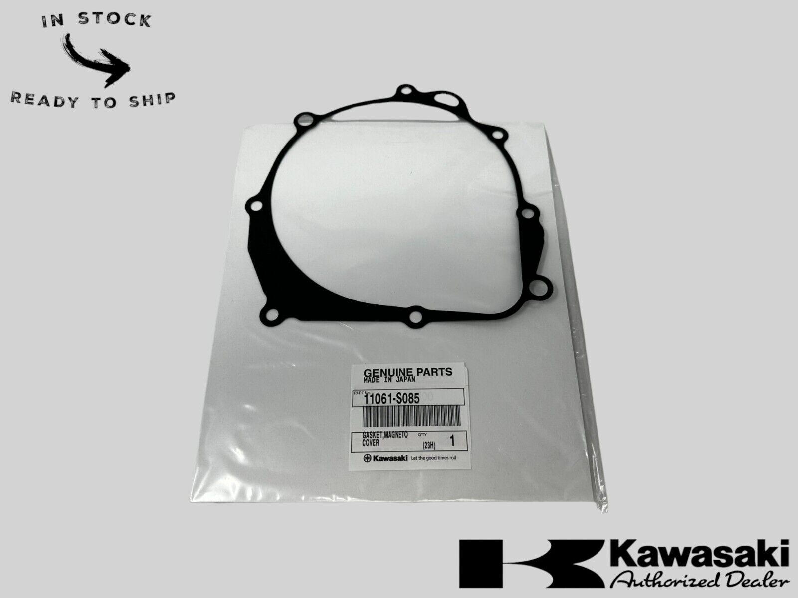 Kawasaki Genuine OEM Magneto Cover Gasket 11061-S085