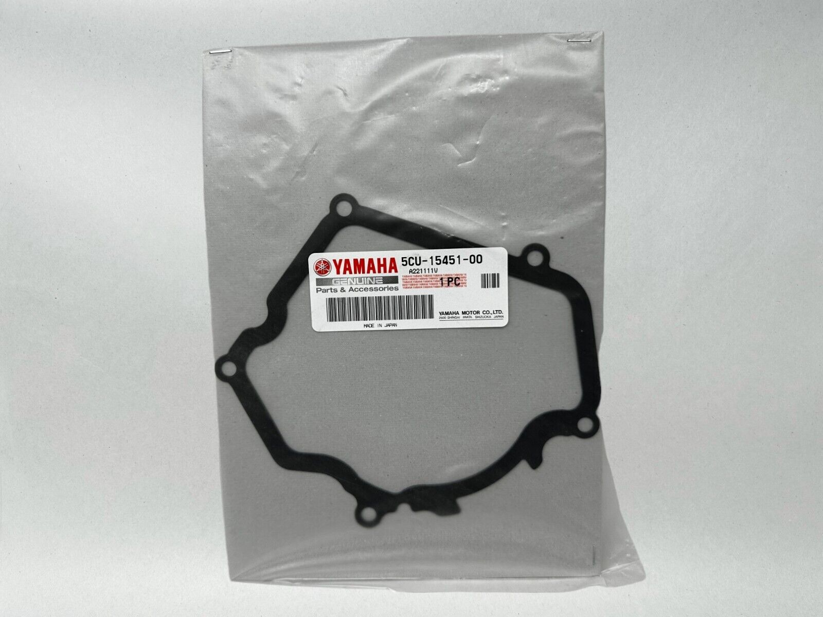 Yamaha Genuine OEM Crankcase Gasket 5CU-15451-00-00