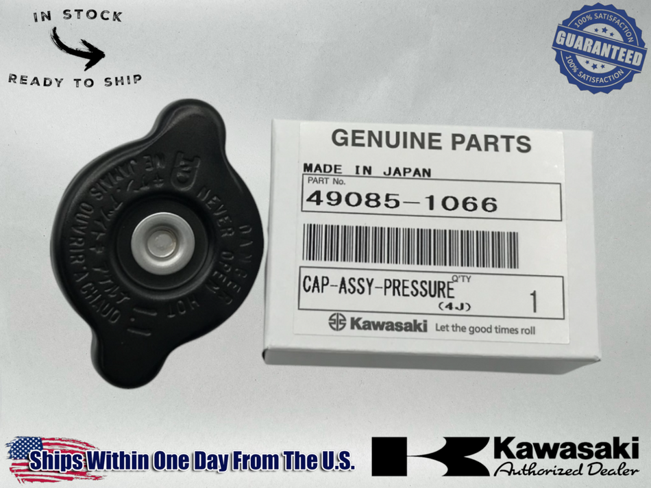 Kawasaki Genuine OEM 1983-2023 RADIATOR CAP-FITS MANY MODELS 49085-1066
