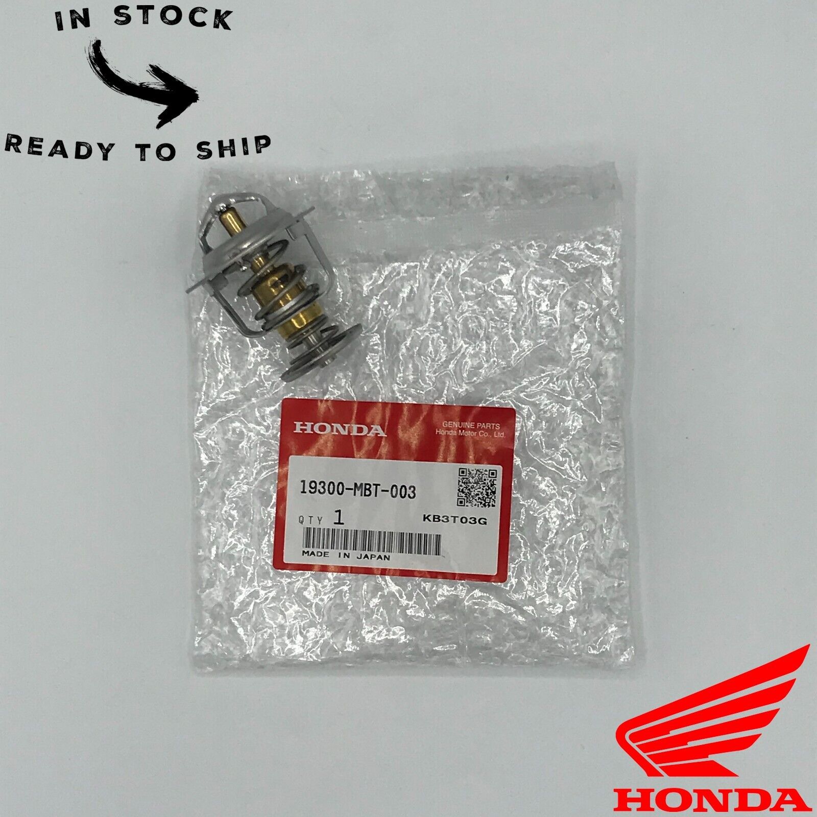 Genuine OEM Honda Thermostat 19300-MBT-003