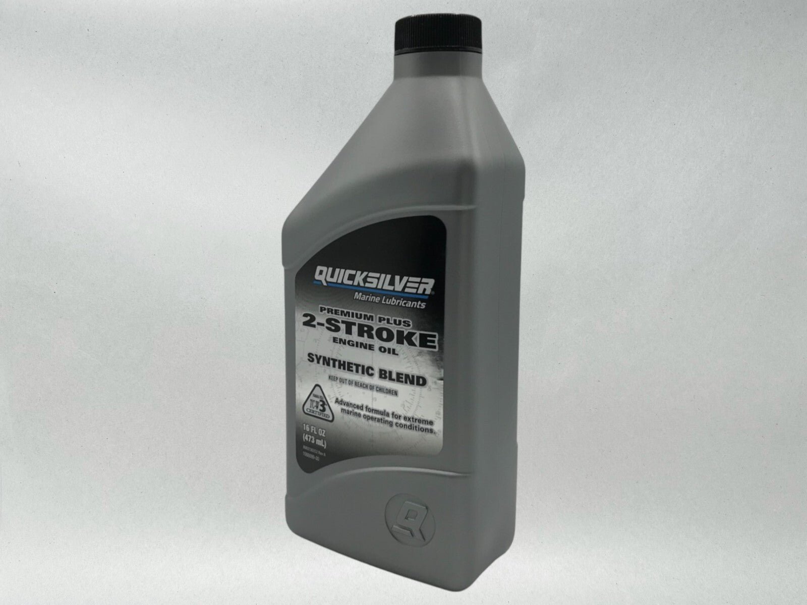 Quicksilver OEM Premium Plus 2-Stroke Semi Synthetic Oil Pints 858025Q01 3 Pack