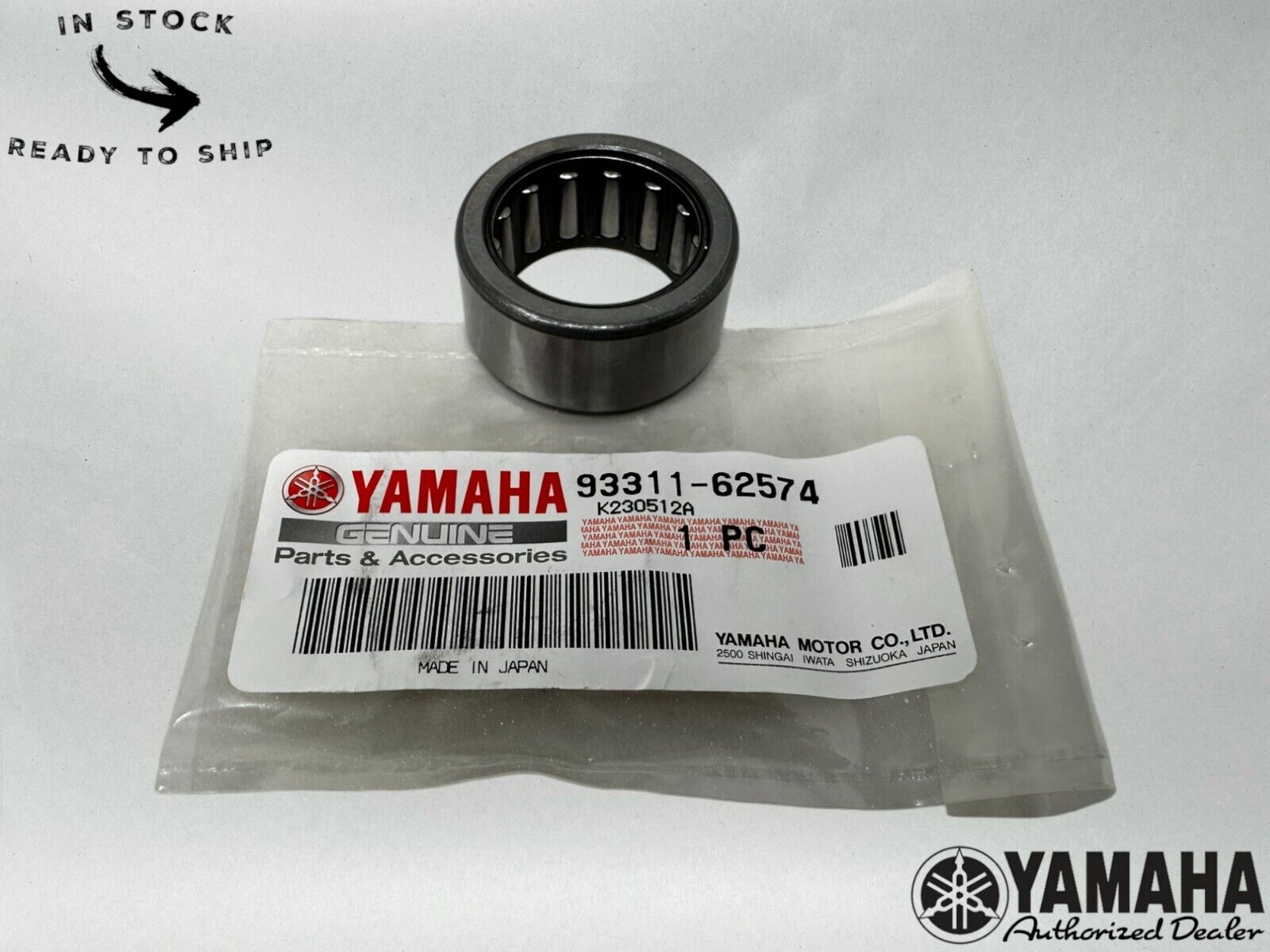 Yamaha Genuine OEM Cylinder Bearing 93311-62574-00