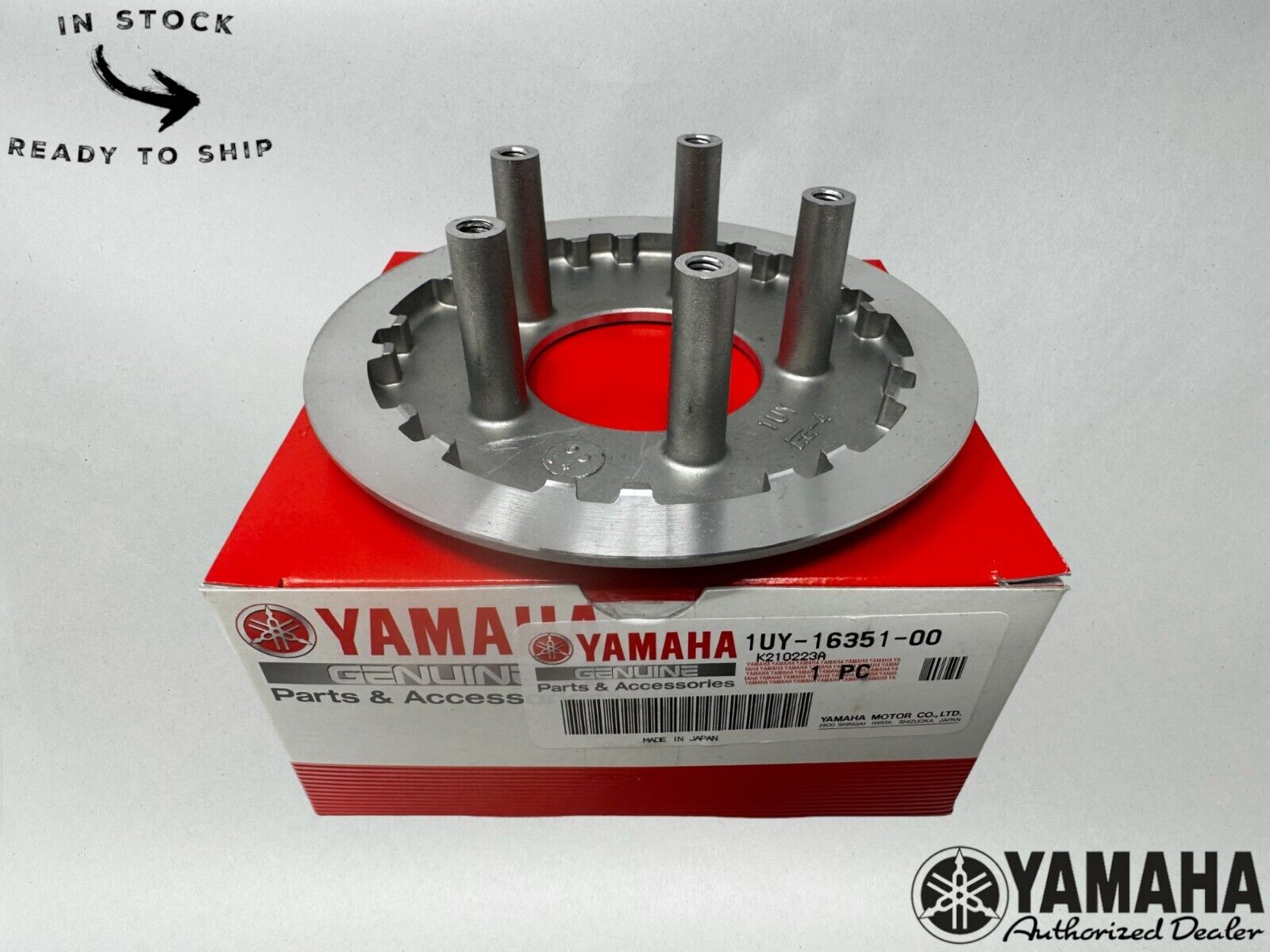 Yamaha Genuine OEM Pressure Plate 1UY-16351-00-00