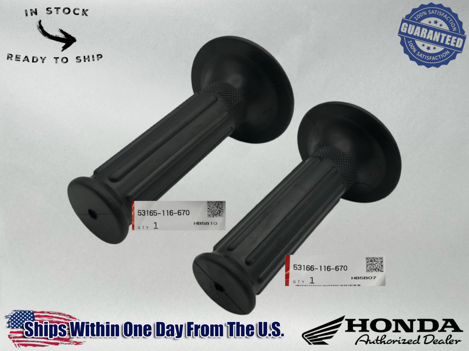 Honda OEM Honda Grip Set CT 70 125 CR 125M 250M Elsinore TL 125S 250