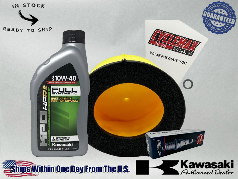 FS 10W-40 Transmission Oil & Tune-Up Kit fits 2014-2025 Kawasaki KX85