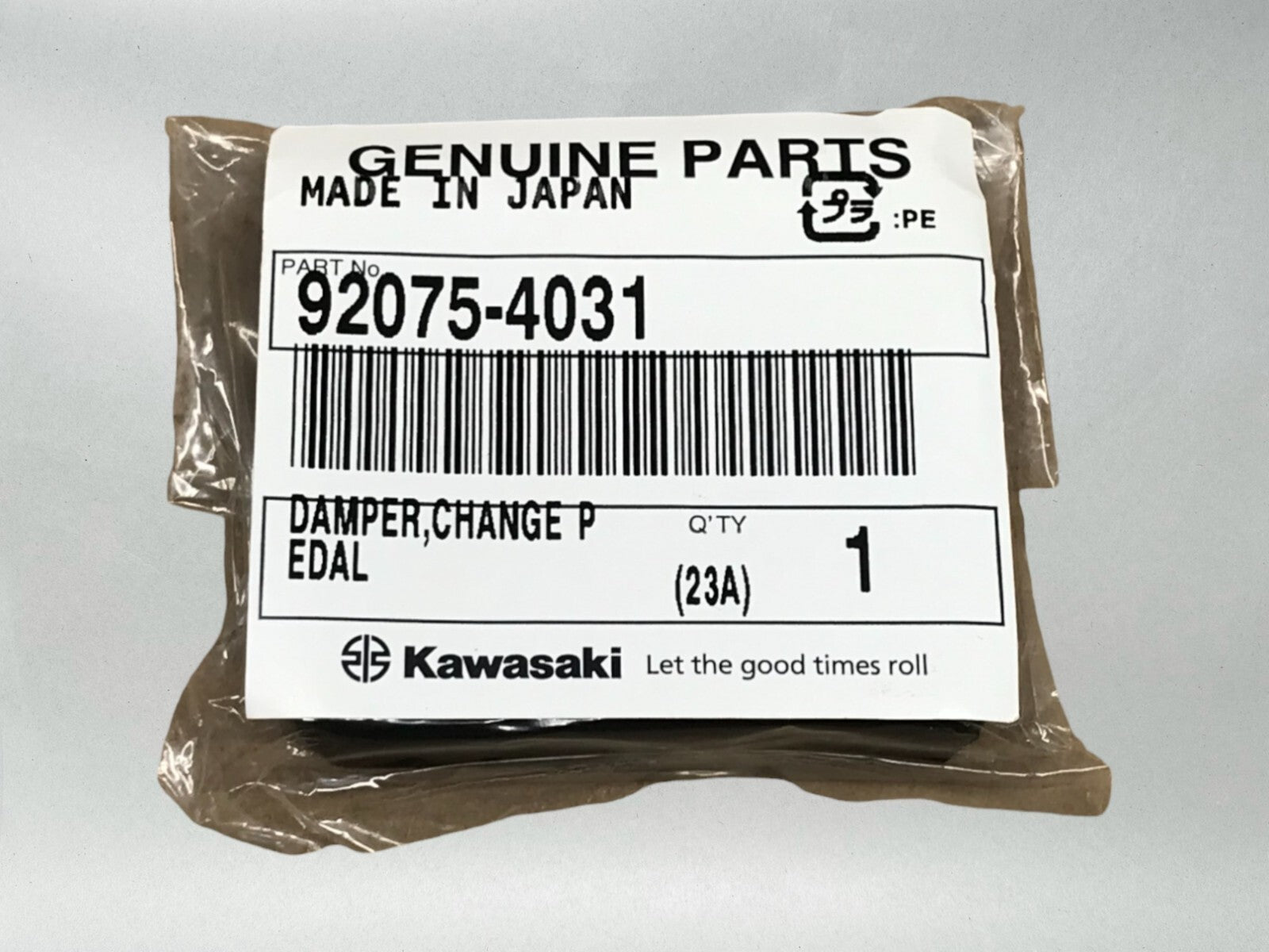 Kawasaki OEM Change Pedal Damper 1982-99 KZ1000 Police 92075-4031 1