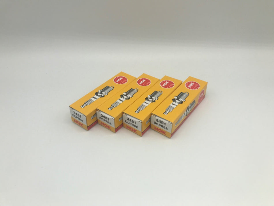 Genuine NGK Spark Plug DCPR6E 3481 - 4 Pack