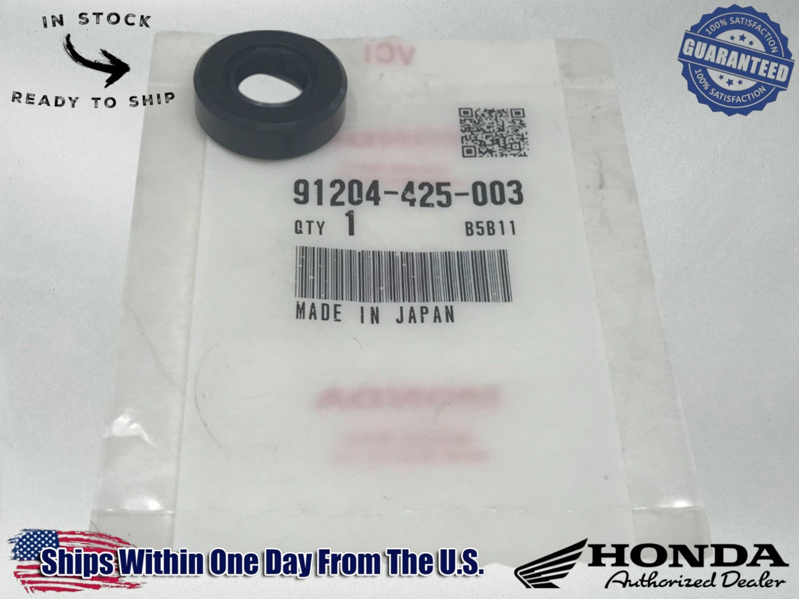 Honda Genuine OEM CB650 CB750 GEAR SHIFT SHIFTER SHAFT OIL SEAL 91204-425-003