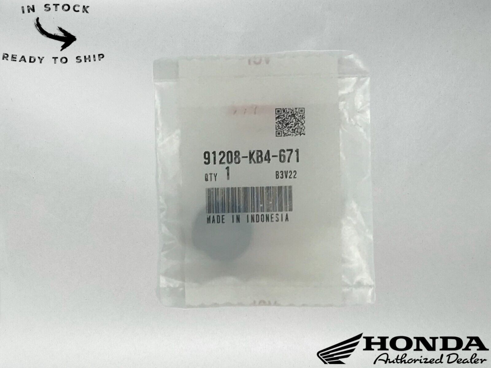 Honda Genuine OEM Oil Seal 91208-KB4-671