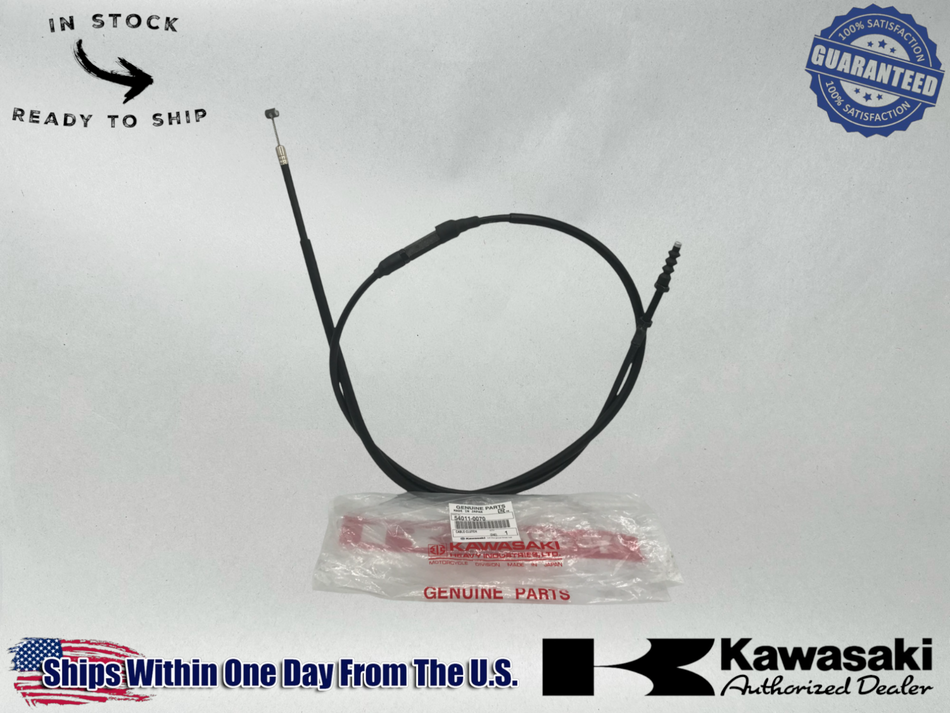 Kawasaki OEM 2006-2023 Vulcan 900 Classic Clutch Cable 54011-0070 1