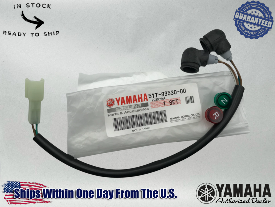 Yamaha OEM DASH PILOT LIGHTS ELECTRICAL Reverse Neutral LIGHT 5YT-83530-00-00