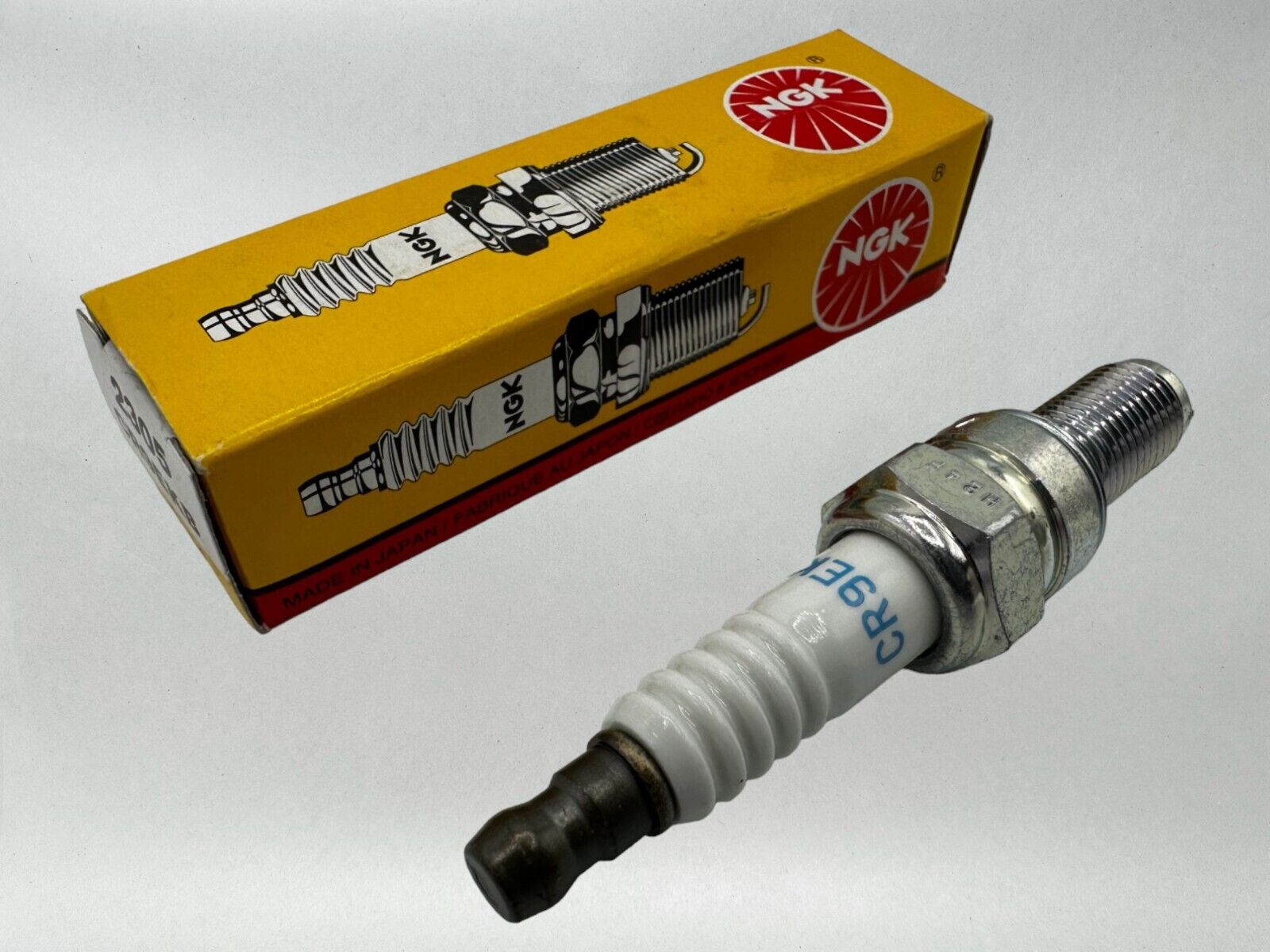 NGK Genuine OEM Authentic Spark Plugs CR9EKB - 2 PACK