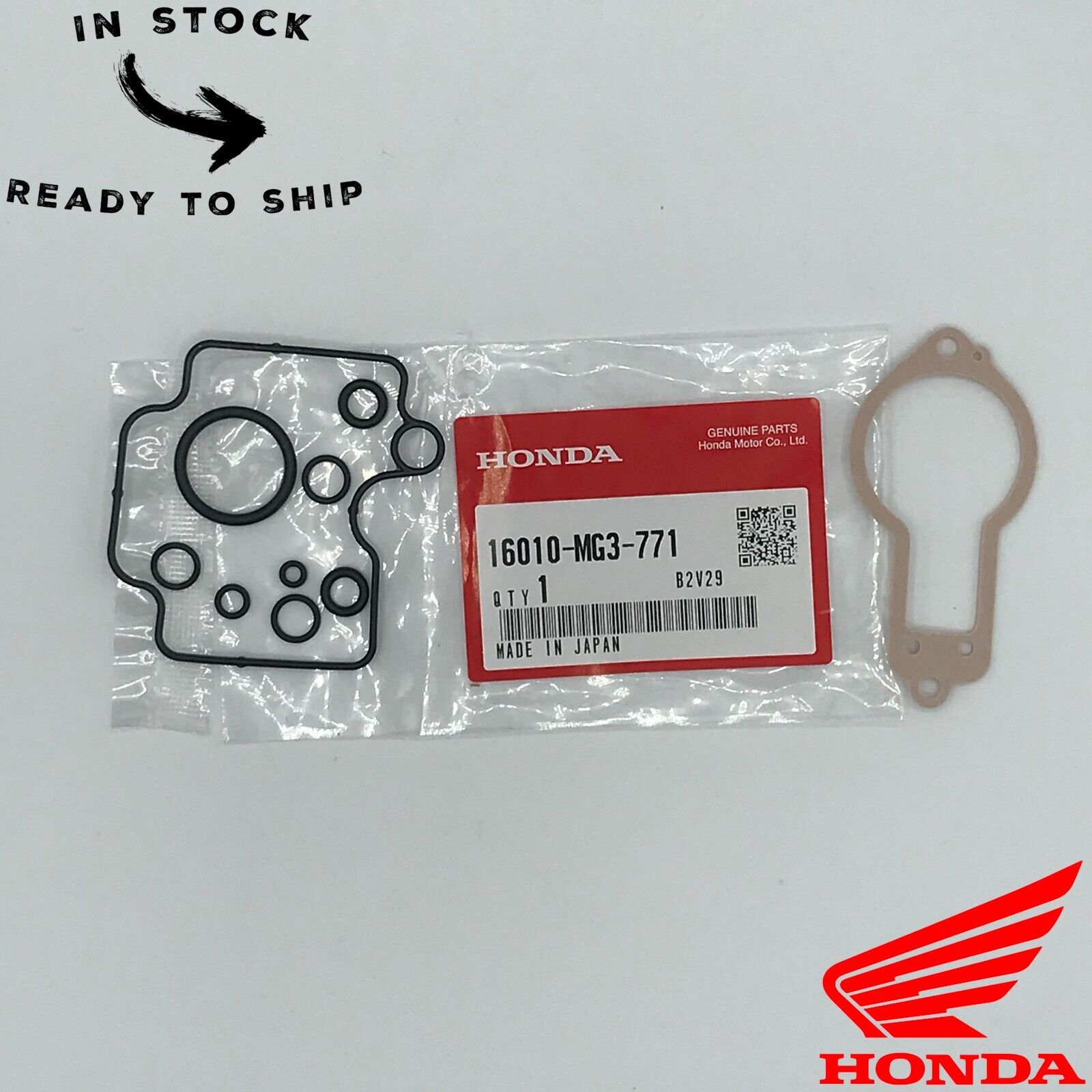 Genuine OEM Honda Gasket Set 16010-MG3-771