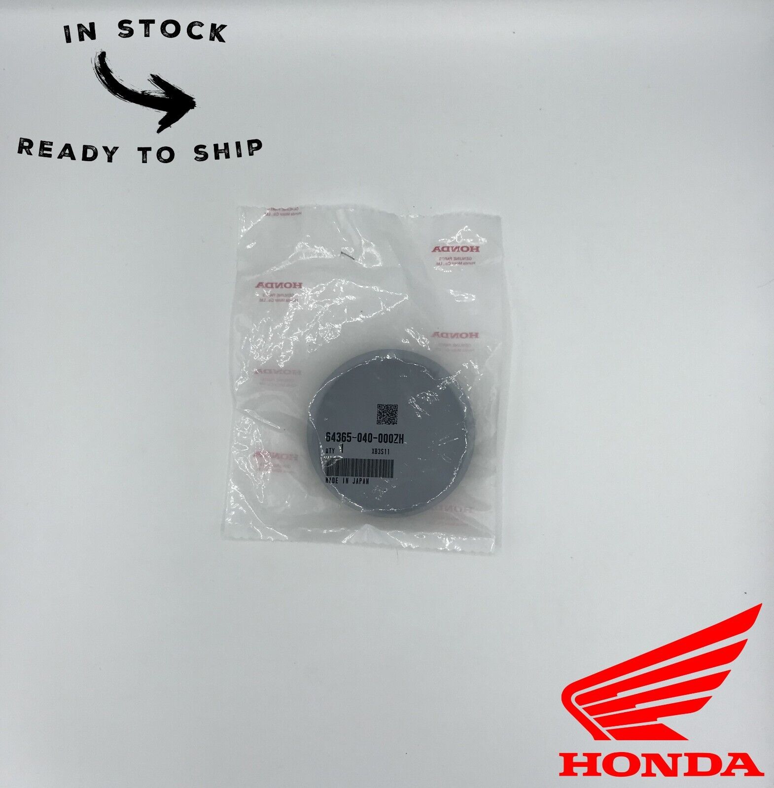 Genuine OEM Honda Headlight Housing Cover Cap 64365-040-000ZH