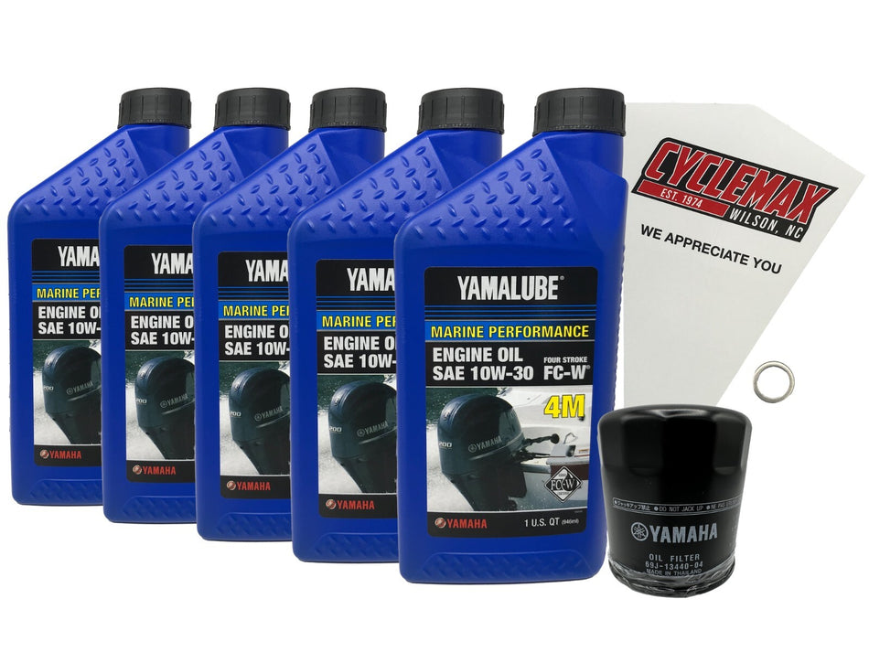 Yamaha Yamalube Standard Oil Change Kit for 2004-2024 F150