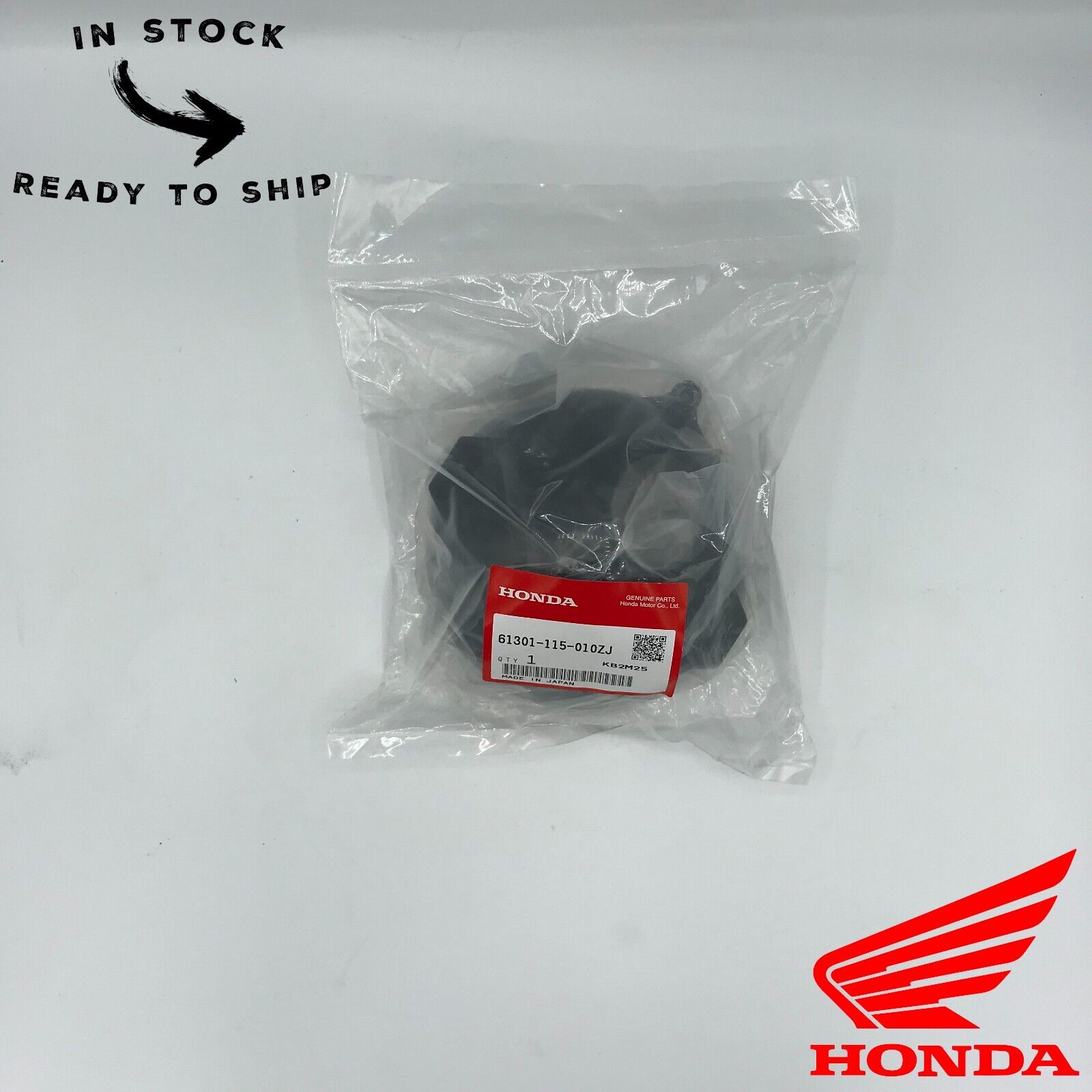 Genuine OEM Honda Black Headlight Bucket 61301-115-010ZJ