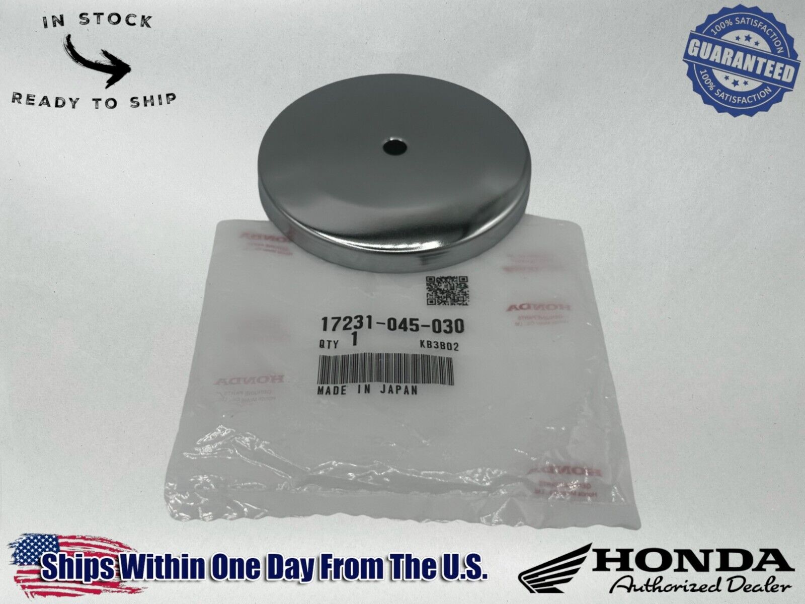 Honda Genuine OEM Authentic Cover 17231-045-030