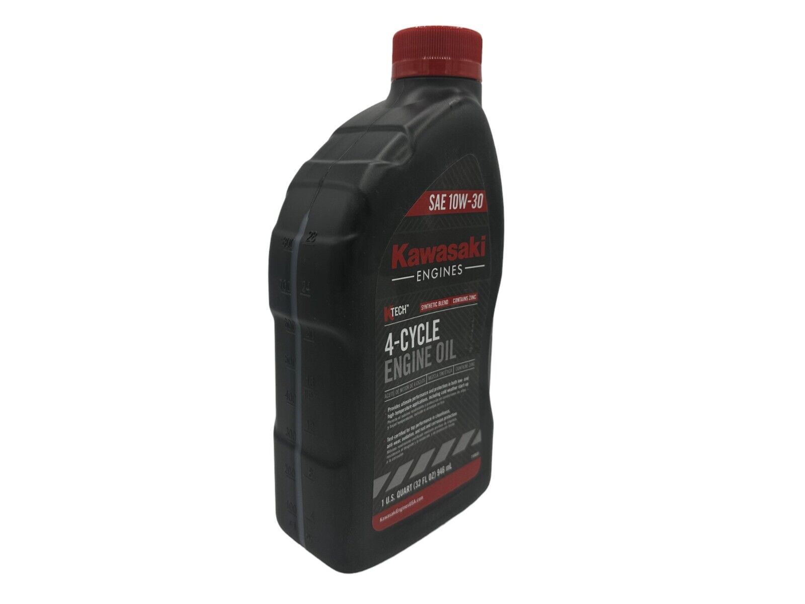 Kawasaki SAE 10W-30 4-Cycle Motor Oil 4 QUARTS 99969-6081 4 PACK