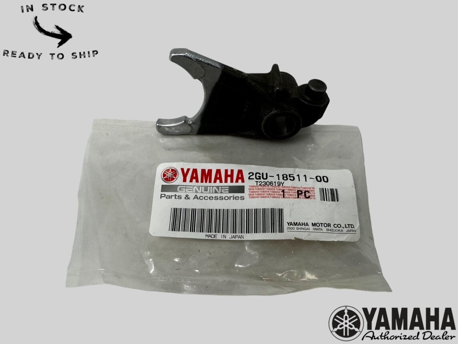 Yamaha Genuine OEM Authentic Shift Fork 2GU-18511-00-00