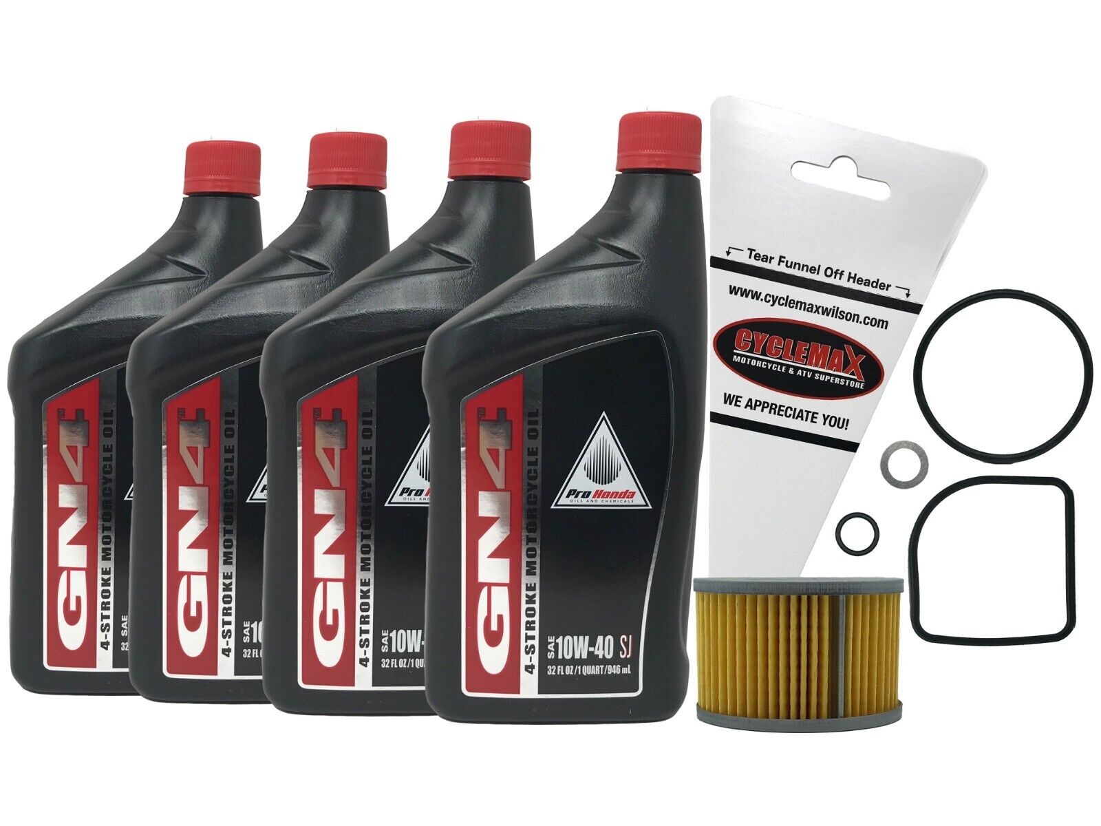 Cyclemax Genuine 1983 Honda GL650 GL 650 Goldwing 650 Oil Change Kit