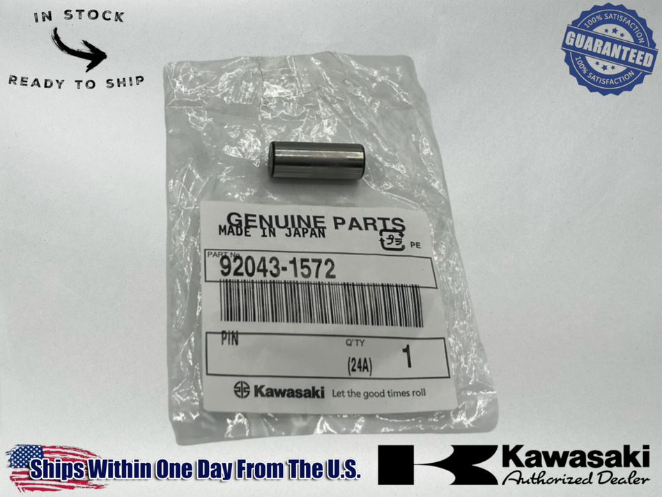 Kawasaki OEM Authentic Pin 92043-1572 1
