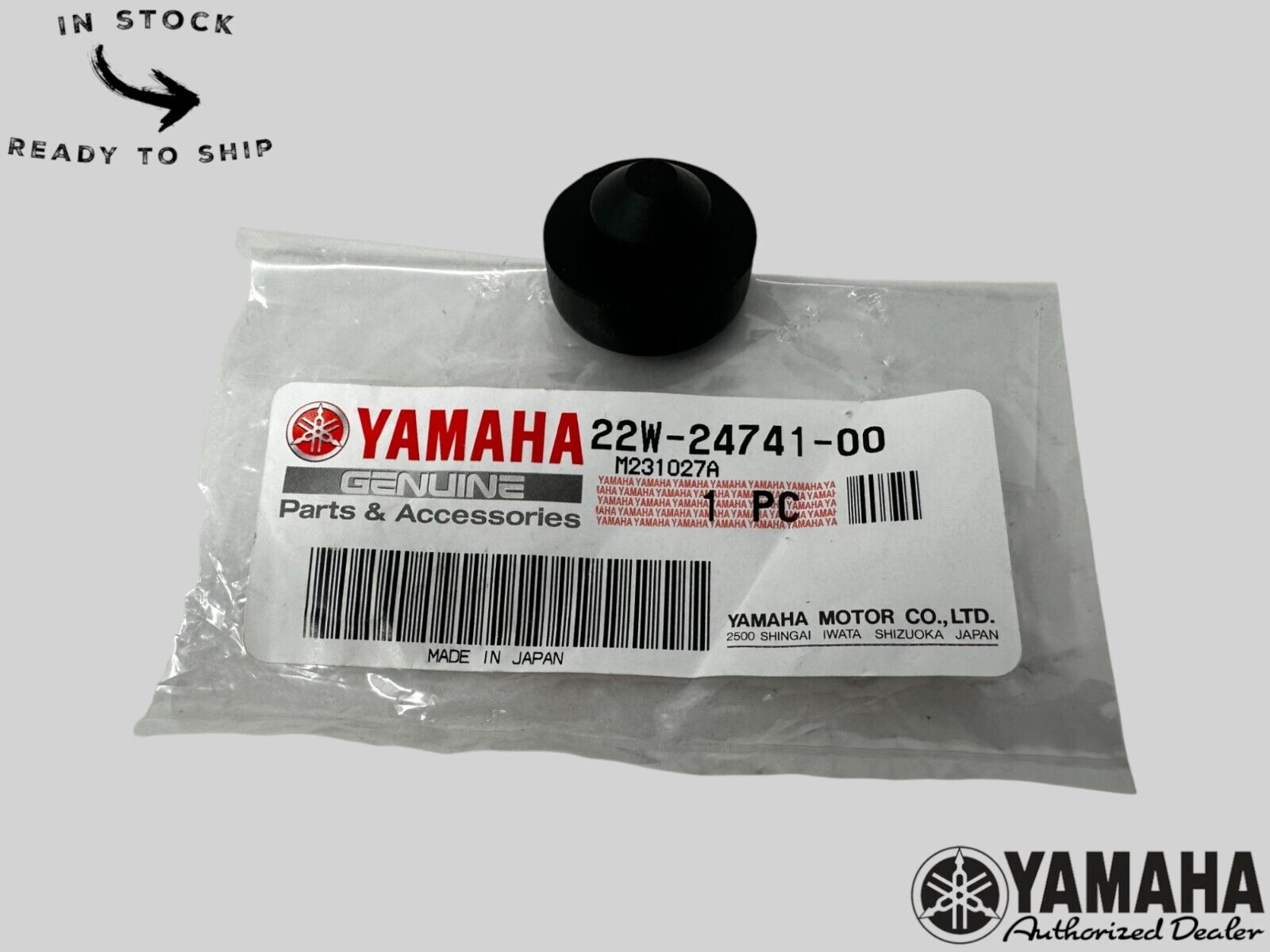 Yamaha Genuine OEM Authentic Seat Pad 22W-24741-00-00