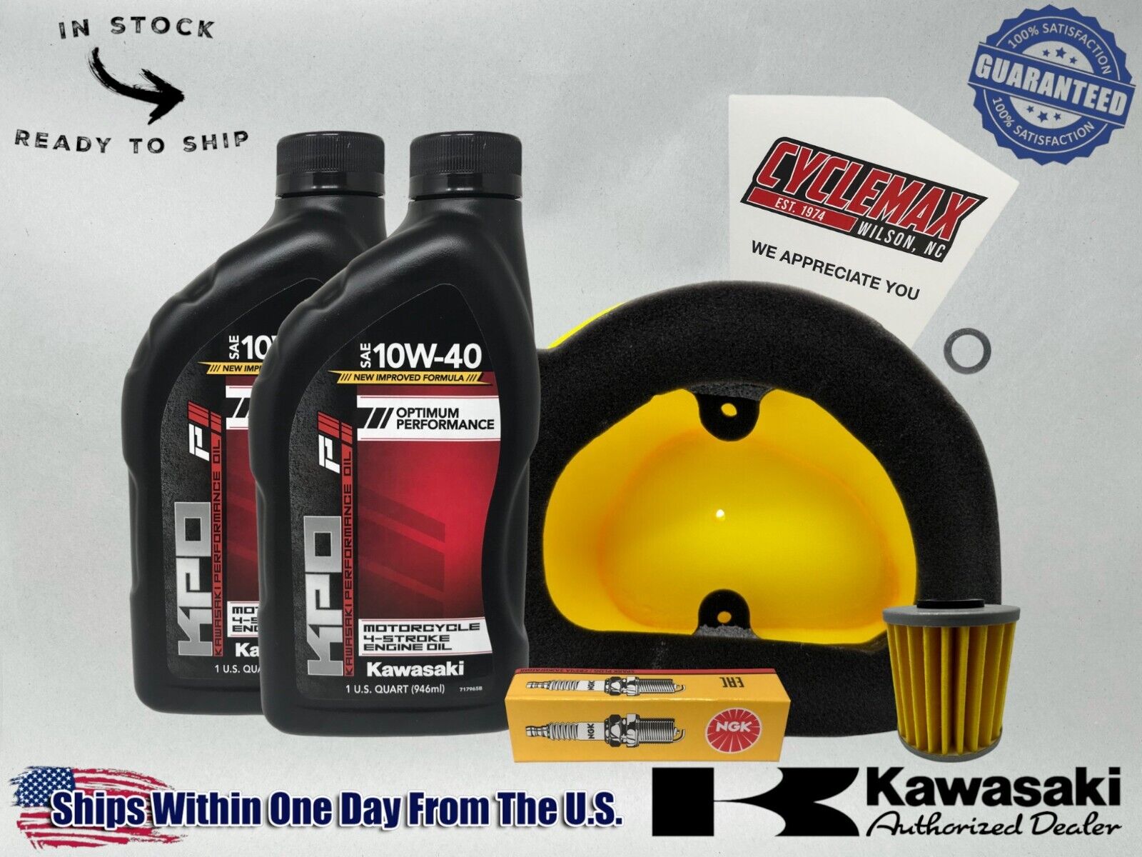 Cyclemax Standard KPO Tune-Up Kit fits 2006-2012 Kawasaki KX250F