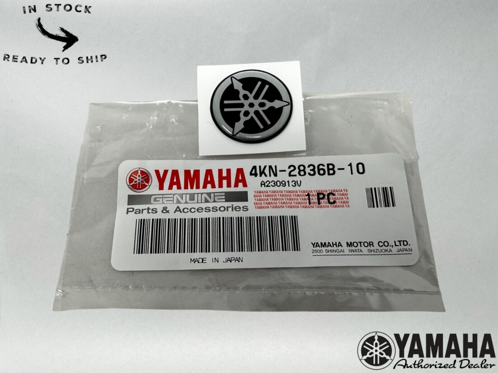 Yamaha Genuine OEM Tuning Fork Mark 4KN-2836B-10-00