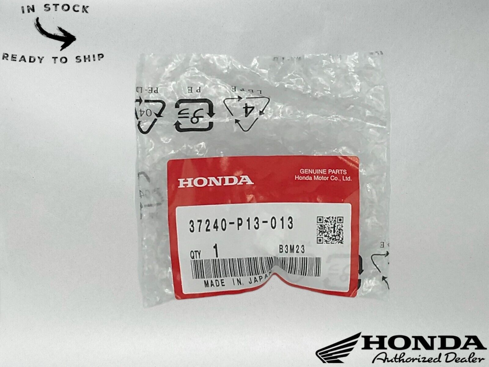 Honda Genuine OEM Oil Pressure Switch 37240-P13-013