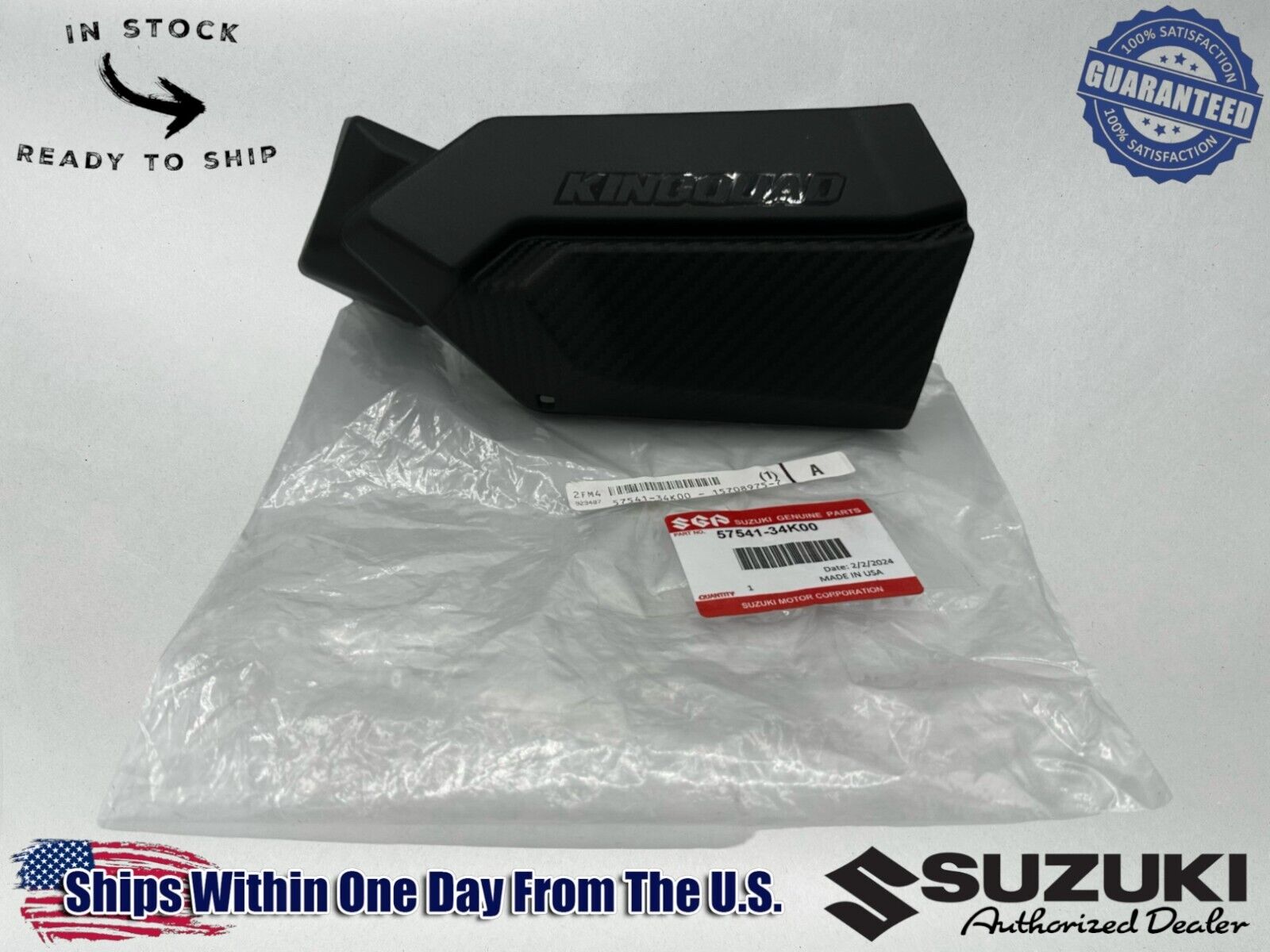 Suzuki Genuine OEM Authentic Left Knuckle Cover 57541-34K00