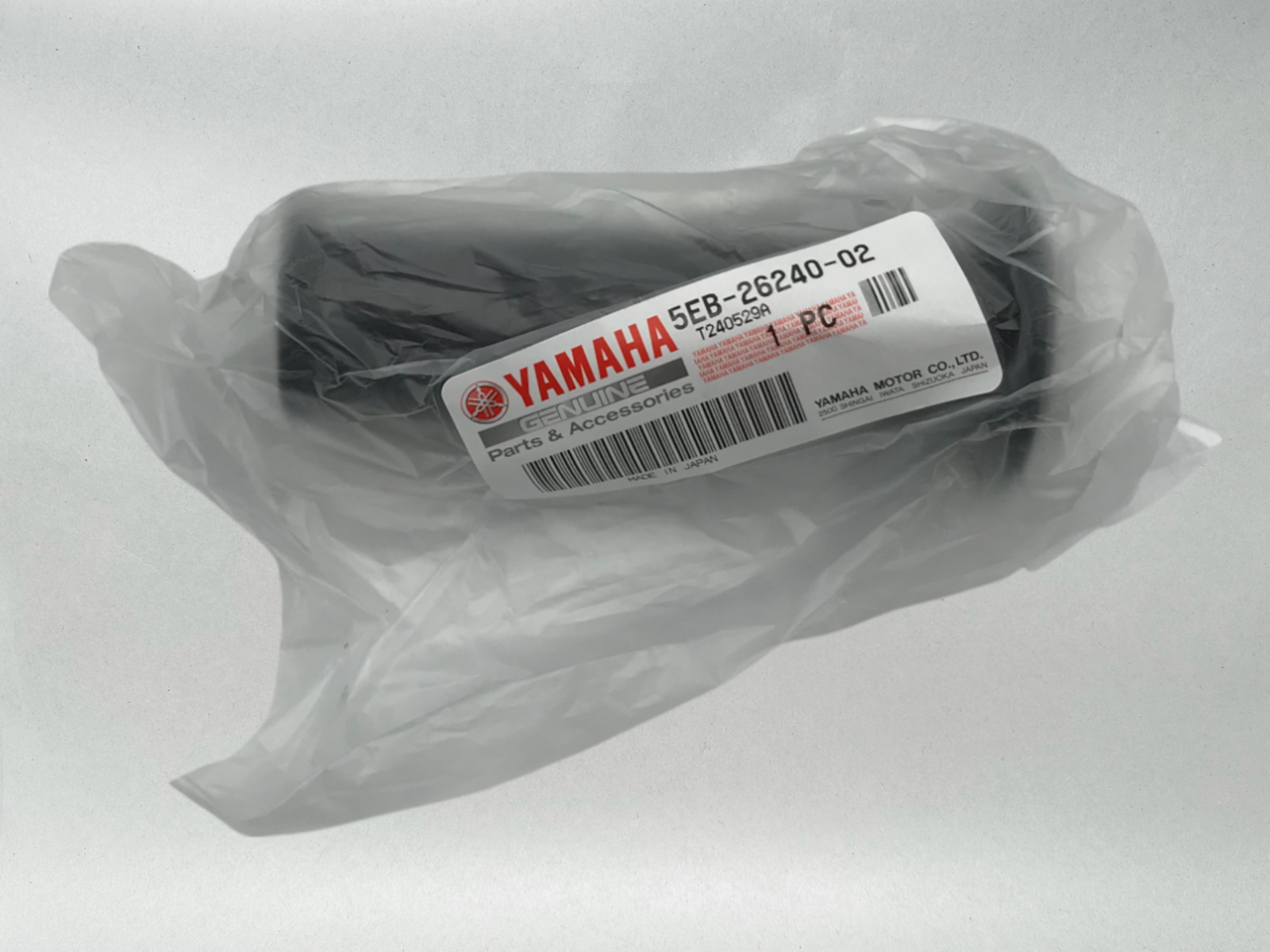 Yamaha OEM 1999-02 YZF-R6 YZFR6 R6 RH THROTTLE TUBE W/ GRIP 5EB-26240-02-00