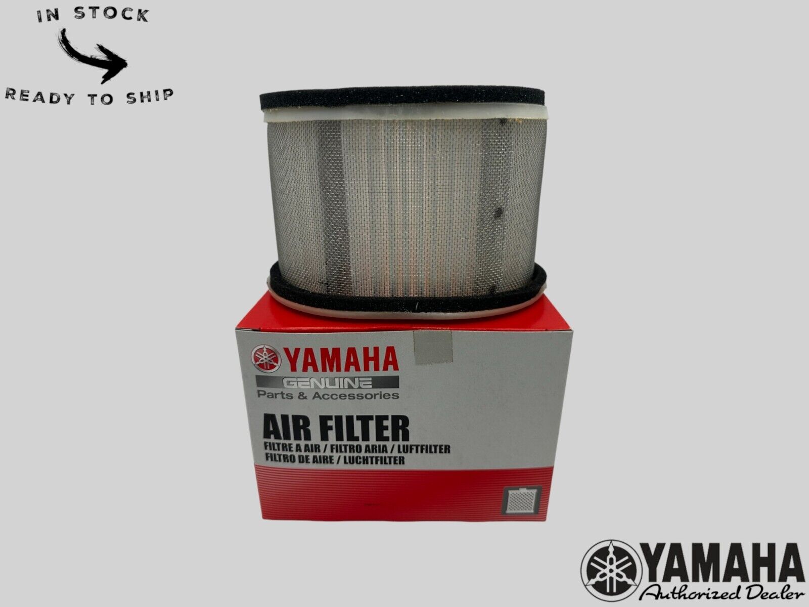 Yamaha Genuine OEM Authentic Air Filter 4JH-14451-00-00