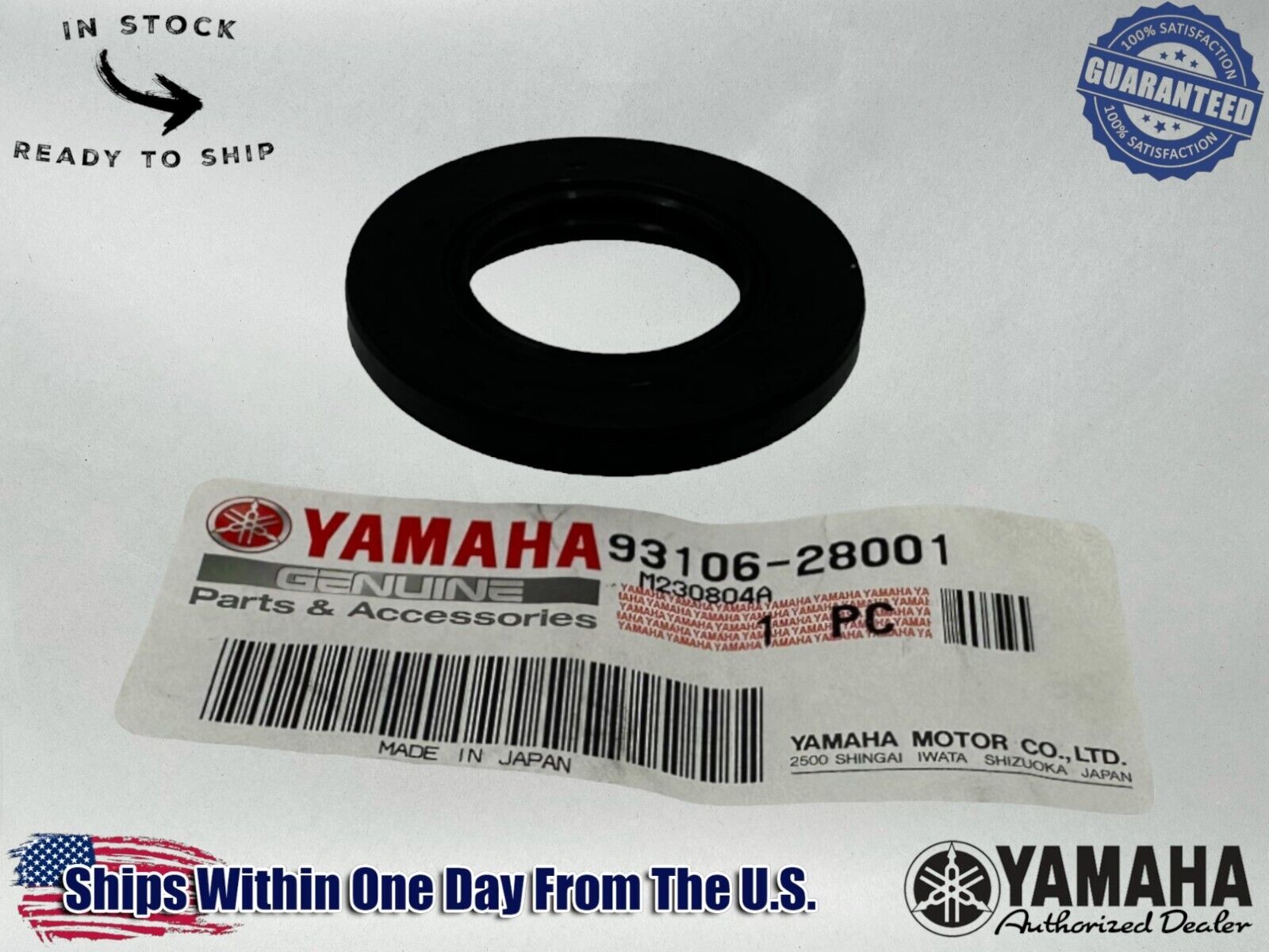 Yamaha Genuine OEM Authentic Oil Seal 93106-28001-00-00