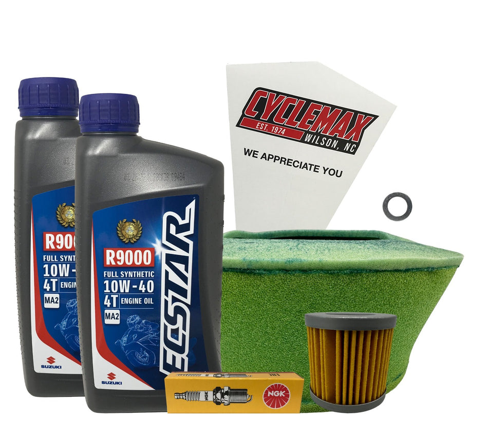Full Synthetic Tune Up Kit w/ Spark Plug fits 2011-2023 Suzuki DR-Z400